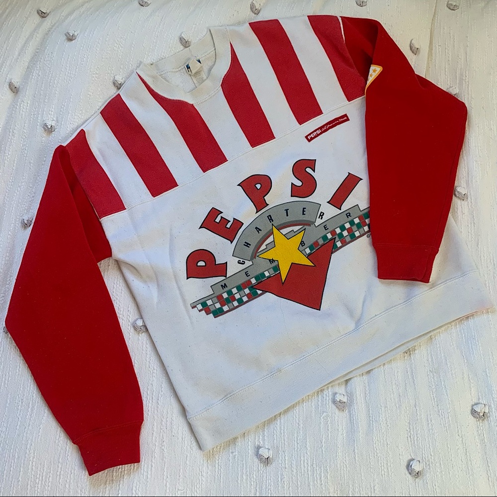 Vintage Pepsi Cola Pullover❤️